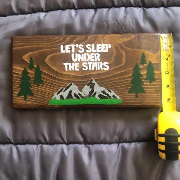 Homemade art on wood - Picture 3 of 4